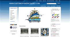 Desktop Screenshot of customoffshoretackle.com